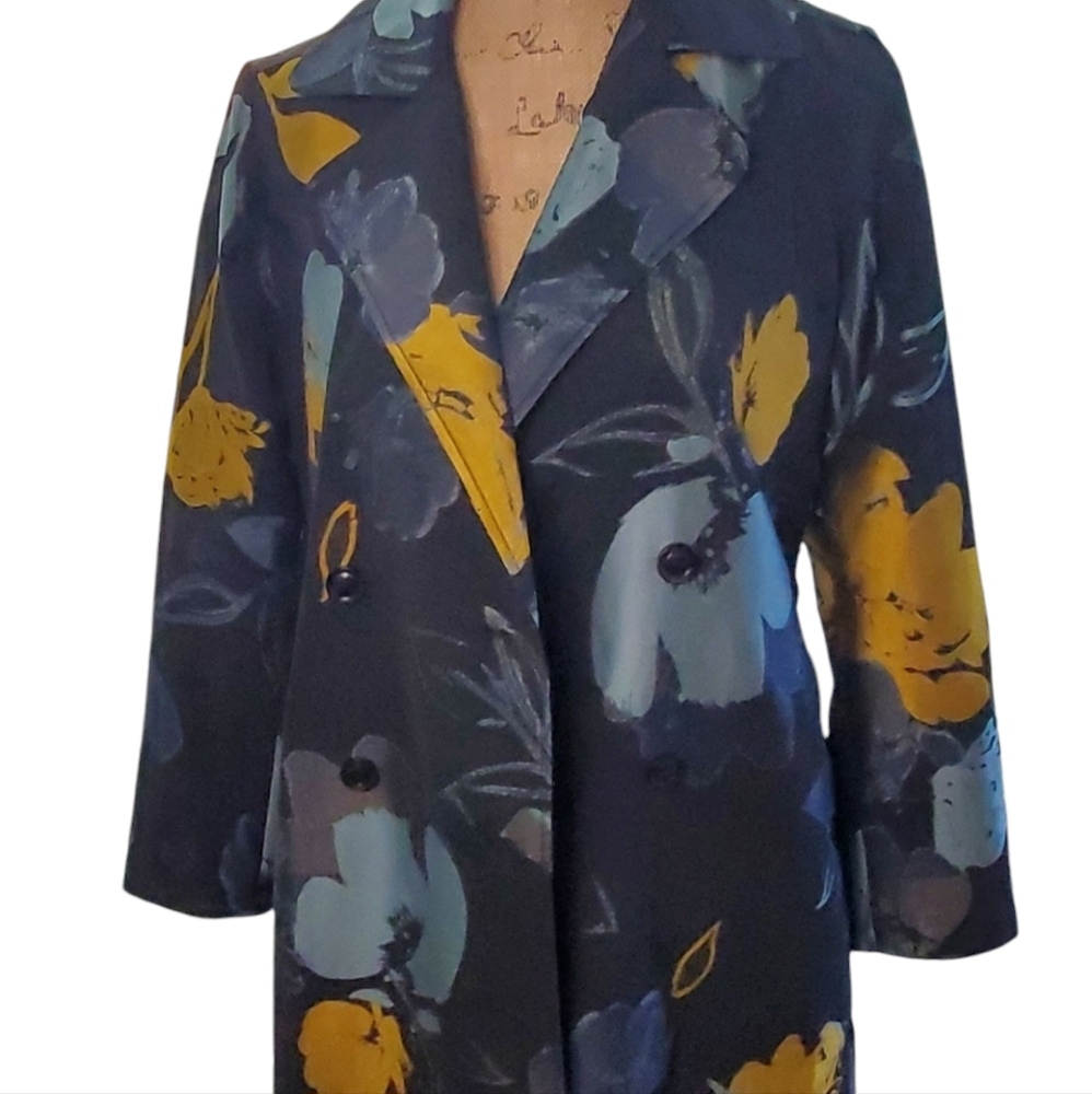 Chicos Double-Breasted Jacket, Lightweight Overco… - image 3